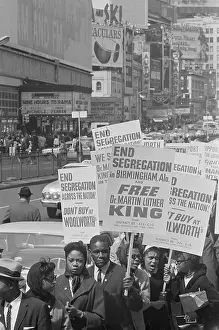 Anti-Segregation Protest In New York City
