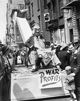 May Day Prints: Anti-War Profits Float in May Day Parade