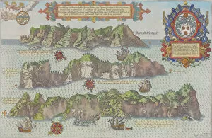 Hemera Gallery: antique, archipelago, art, cartography, cartouche, depicting, document, elegant, engraving