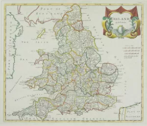 Images Dated 28th April 2006: antique, archival, borders, cartography, country, country, crest, emblem, england
