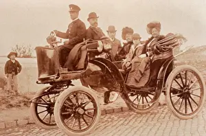 Prints of Vintage Cars, TR007161 Vintage Car Collection Prints: Antique Car