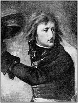 Images Dated 30th August 2017: Antique illustration: Napoleon Bonaparte