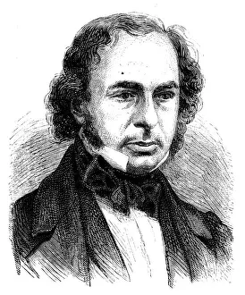 Engineering Prints: Antique illustration of scientist: Isambard Kingdom Brunel