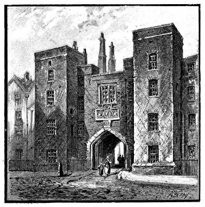 Images Dated 26th March 2018: Antique illustrations of England, Scotland and Ireland: Chancery Lane Lincolns Inn