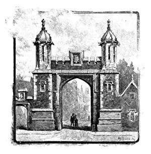 Lane Prints: Antique illustrations of England, Scotland and Ireland: Lincolns Inn