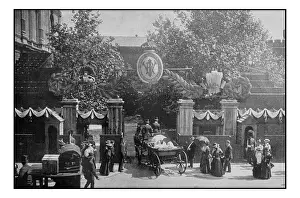 Antique Londons photographs: Decorations at the Carlton Club and Marlborough House