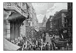 Images Dated 28th February 2017: Antique London's photographs: Fleet Street