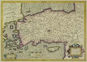 Bulgaria Gallery: Antique map of Asia Minor