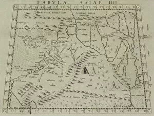 Cyprus Collection: Antique map of Palestine