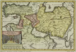 Cyprus Collection: Antique map of Persia and the Middle East