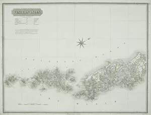 Images Dated 3rd May 2006: Antique map of the western isles