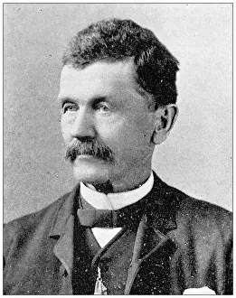 Antique photograph from Lawrence, Kansas, in 1898: I L Baker