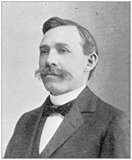Antique photograph from Lawrence, Kansas, in 1898: L O McIntire