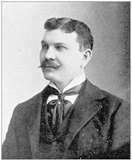 Antique photograph from Lawrence, Kansas, in 1898: T C Green