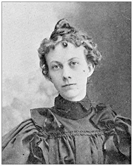 Antique photograph from Lawrence, Kansas, in 1898: Eula C Lyons