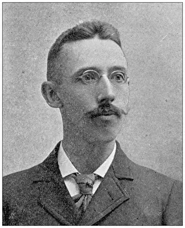 Prints of Antique photograph from Lawrence, Kansas, in 1898: F W Kingsbury, Railway mail service Lawrence, Kansas Antique Photograph Prints: Antique photograph from Lawrence, Kansas, in 1898: F W Kingsbury, Railway mail service