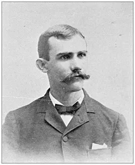 Prints of Antique photograph from Lawrence, Kansas, in 1898: W H Rankin, Railway mail service Lawrence, Kansas Antique Photograph Prints: Antique photograph from Lawrence, Kansas, in 1898: W H Rankin, Railway mail service