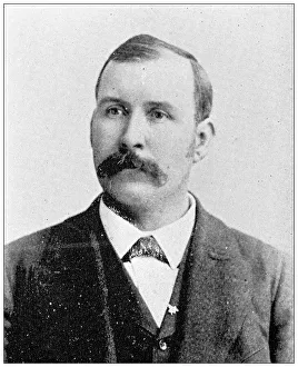 Lawrence, Kansas Antique Photograph Gallery: Antique photograph from Lawrence, Kansas, in 1898: I F Hughs, Commissioner 1st district