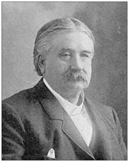 Lawrence, Kansas Antique Photograph Gallery: Antique photograph from Lawrence, Kansas, in 1898: Hon Geo J Barker, Representative 13th disctrict