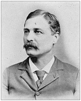 Lawrence, Kansas Antique Photograph Gallery: Antique photograph from Lawrence, Kansas, in 1898: E E Myers, Deputy Sheriff
