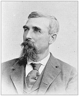 Lawrence, Kansas Antique Photograph Gallery: Antique photograph from Lawrence, Kansas, in 1898: John C Moore, Sheriff