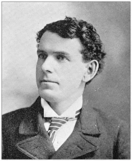 Lawrence, Kansas Antique Photograph Gallery: Antique photograph from Lawrence, Kansas, in 1898: A C Mitchell, County Attorney