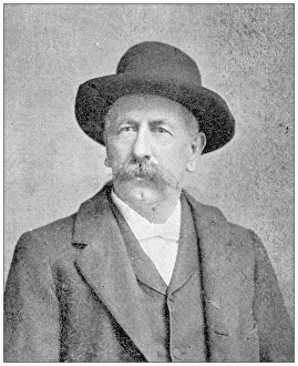 Lawrence, Kansas Antique Photograph Gallery: Antique photograph from Lawrence, Kansas, in 1898: J Q A Norton, Probate Judge