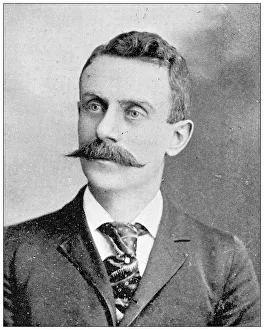Lawrence, Kansas Antique Photograph Gallery: Antique photograph from Lawrence, Kansas, in 1898: Harry Dick, County clerk