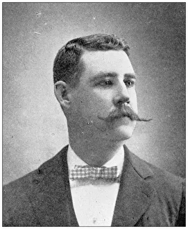 Lawrence, Kansas Antique Photograph Gallery: Antique photograph from Lawrence, Kansas, in 1898: Samuel P Moore, Treasurer