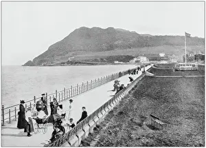 Prints of Antique photograph of seaside towns of Great Britain and Ireland: Bray The Great British Seaside Prints: Antique photograph of seaside towns of Great Britain and Ireland: Bray