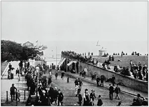 Prints of Antique photograph of seaside towns of Great Britain and Ireland: Clacton on Sea The Great British Seaside Prints: Antique photograph of seaside towns of Great Britain and Ireland: Clacton on Sea