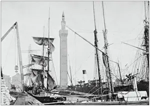 Prints of Antique photograph of seaside towns of Great Britain and Ireland: Grimsby The Great British Seaside Prints: Antique photograph of seaside towns of Great Britain and Ireland: Grimsby