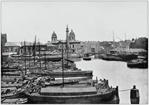 Prints of Antique photograph of seaside towns of Great Britain and Ireland: Hull The Great British Seaside Prints: Antique photograph of seaside towns of Great Britain and Ireland: Hull