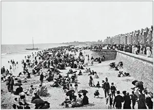Prints of Antique photograph of seaside towns of Great Britain and Ireland: Lowestoft The Great British Seaside Prints: Antique photograph of seaside towns of Great Britain and Ireland: Lowestoft