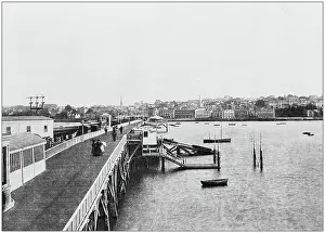 Prints of Antique photograph of seaside towns of Great Britain and Ireland: Ryde The Great British Seaside Prints: Antique photograph of seaside towns of Great Britain and Ireland: Ryde