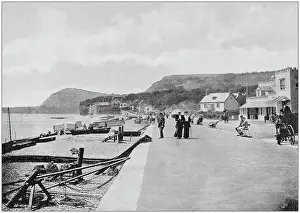 Prints of Antique photograph of seaside towns of Great Britain and Ireland: Sidmouth The Great British Seaside Prints: Antique photograph of seaside towns of Great Britain and Ireland: Sidmouth