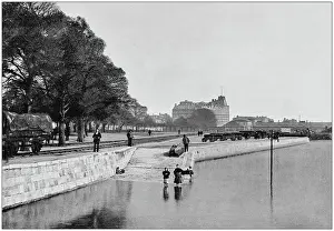 Antique photograph of seaside towns of Great Britain and Ireland: Southampton