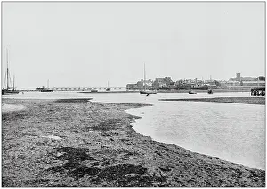 Antique photograph of seaside towns of Great Britain and Ireland: Yarmouth (Isle of Wight)
