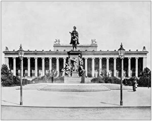 Images Dated 22nd September 2017: Antique photograph of Worlds famous sites: Royal museum, Berlin, Germany