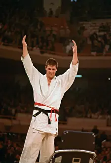 Anton Geesink Raising Arms
