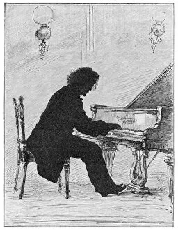 Famous Music Composers Gallery: Anton Rubinstein pianist and composer 1892