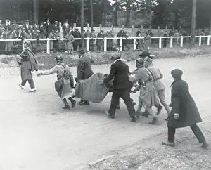 Antonio Ascari's Body Being Removed