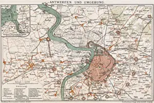 60595 Prints: Antwerp and environment