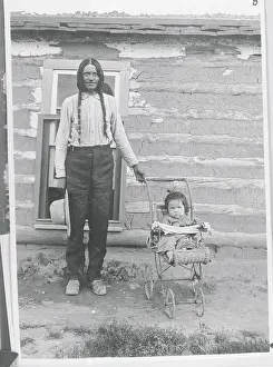 Fatherhood Prints: Apache Father and Baby