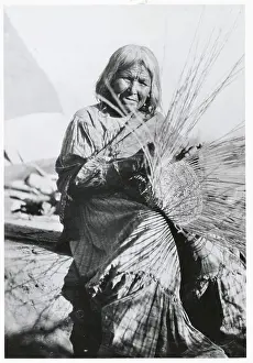 Artisanship Prints: Apache Woman Posing