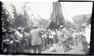 New Mexico Prints: Apaches Preparing for Ceremonial Dance