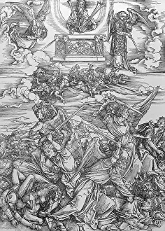 Northern Renaissance Prints: Apocalyptic Scene by Albrecht Durer