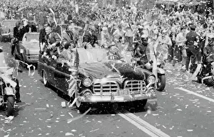 Apollo 11 Astronauts During Parade