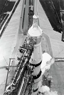 Saturn V Prints: Apollo 11 Countdown Demonstration Test