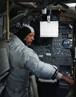 Instrument Panel Prints: Apollo 11's Neil Armstrong in Training